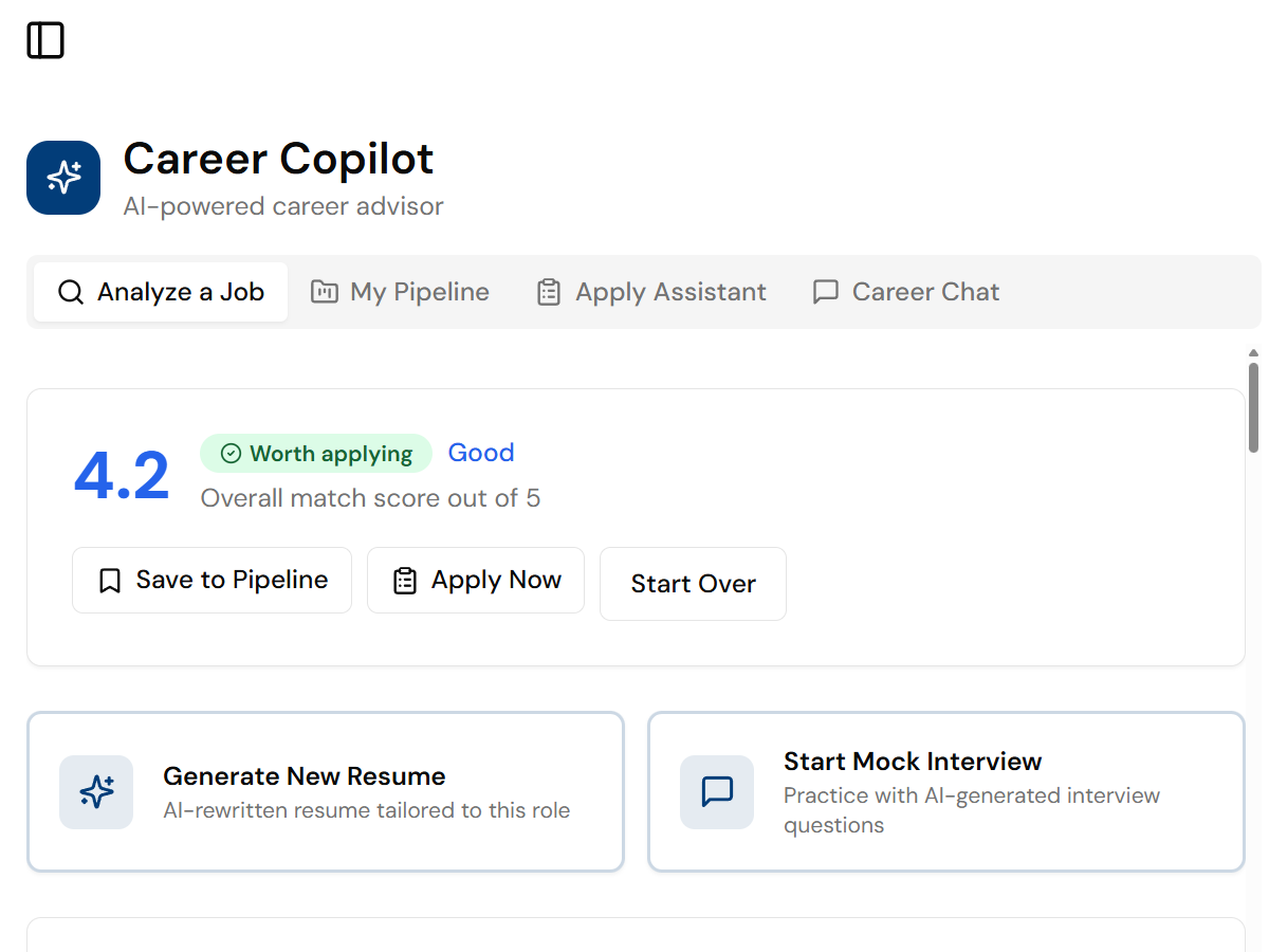 Analyze a Job